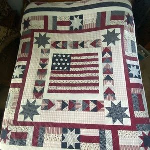 Quilted bedspread